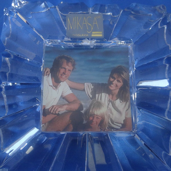 Mikasa Crystal 8x10 Picture Frame Etsy