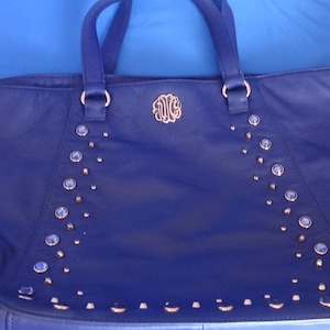 Juicy Couture Hollywood Leather Tote Bag