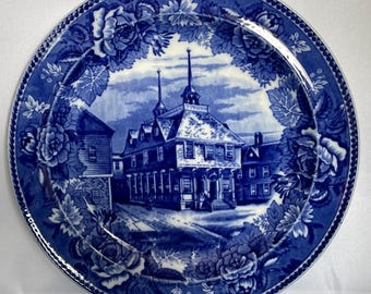 Wedgwood Boston Town House Commemorative Plate