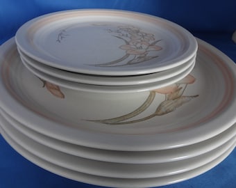 Baker, Hart and Stuart Vintage Dinner Plate Set 'kathleen' (10