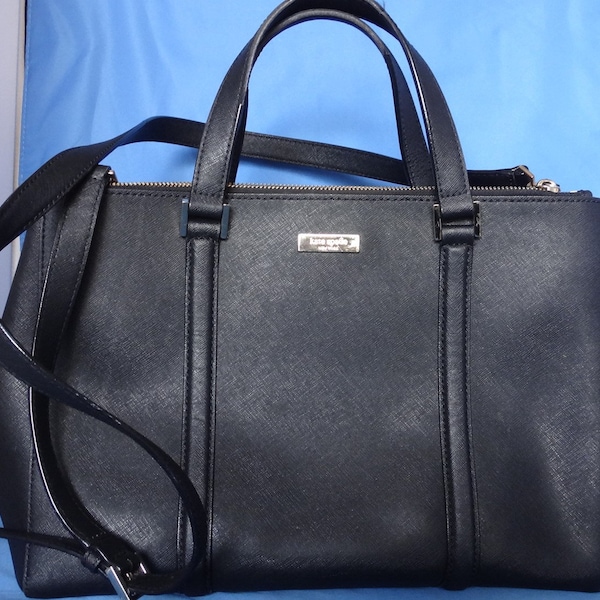 Kate Spade New York Black Leather Crossbody Handbag