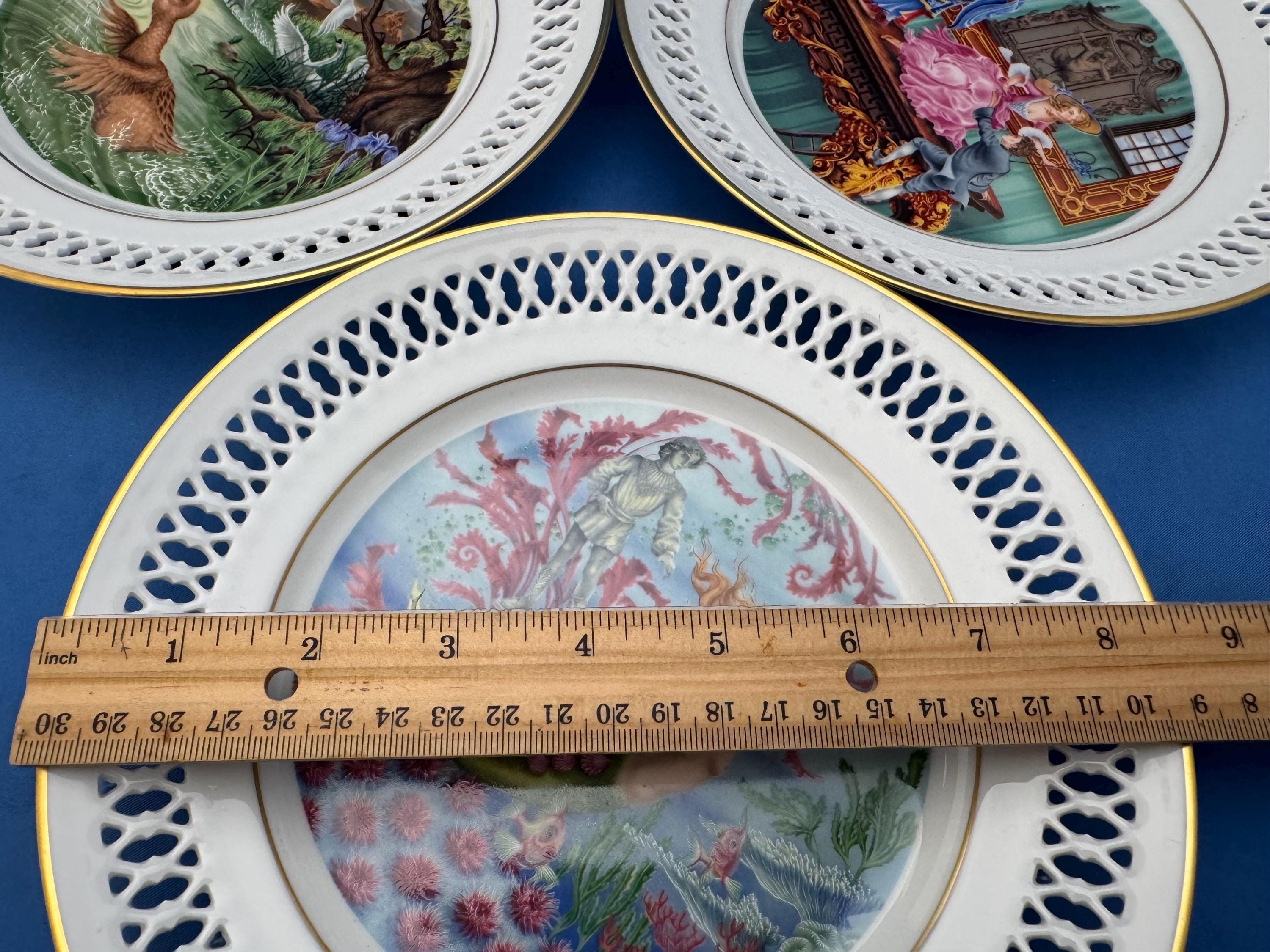 Bing & Grondahl Denmark Hans Christian Andersen Plate Collection 