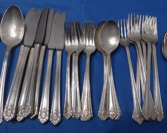 Harrison Brothers & Howson Serving Spoons - Set of 2 - B