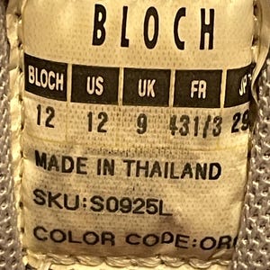 Bloch Dam Dansskor Storlek 12 bild 5