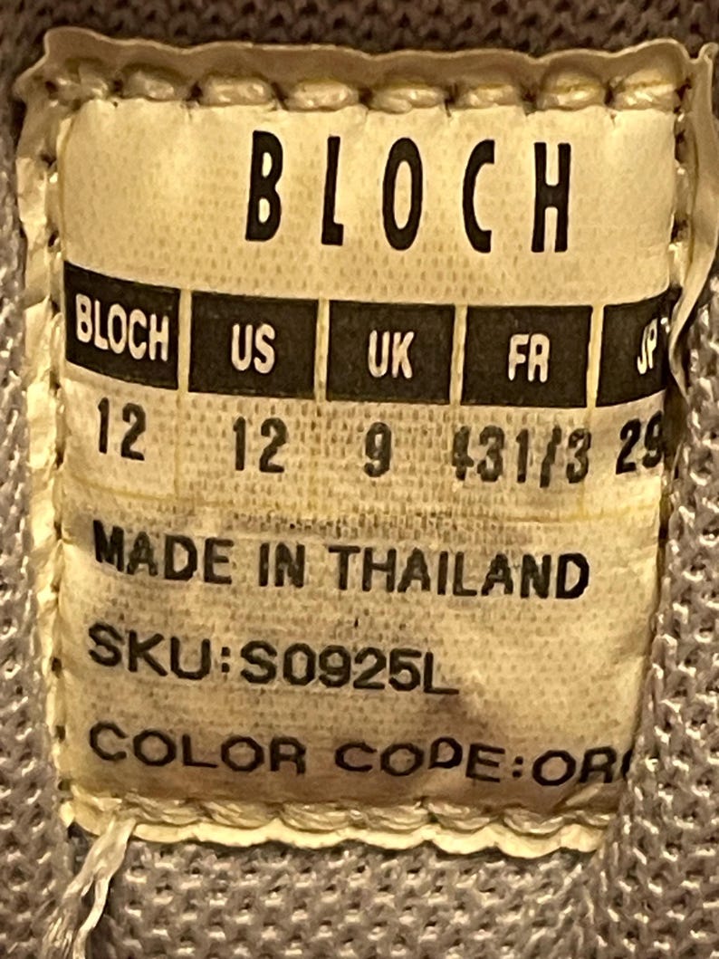 Bloch Dam Dansskor Storlek 12 bild 5