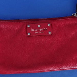 Kate Spade New York Red Wristlet.