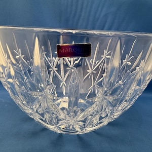 Marquis Crystal Bowl - Etsy