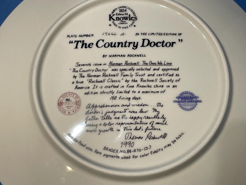 Norman Rockwell Vintage Display Plates - Etsy