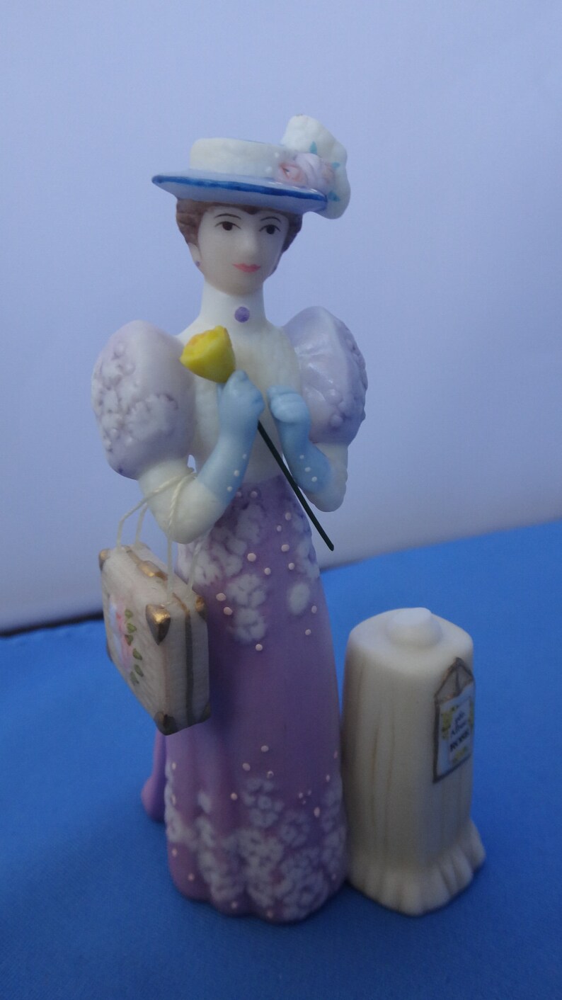 Vintage Avon Mrs. Albee Miniature Figurines set of 6 Etsy