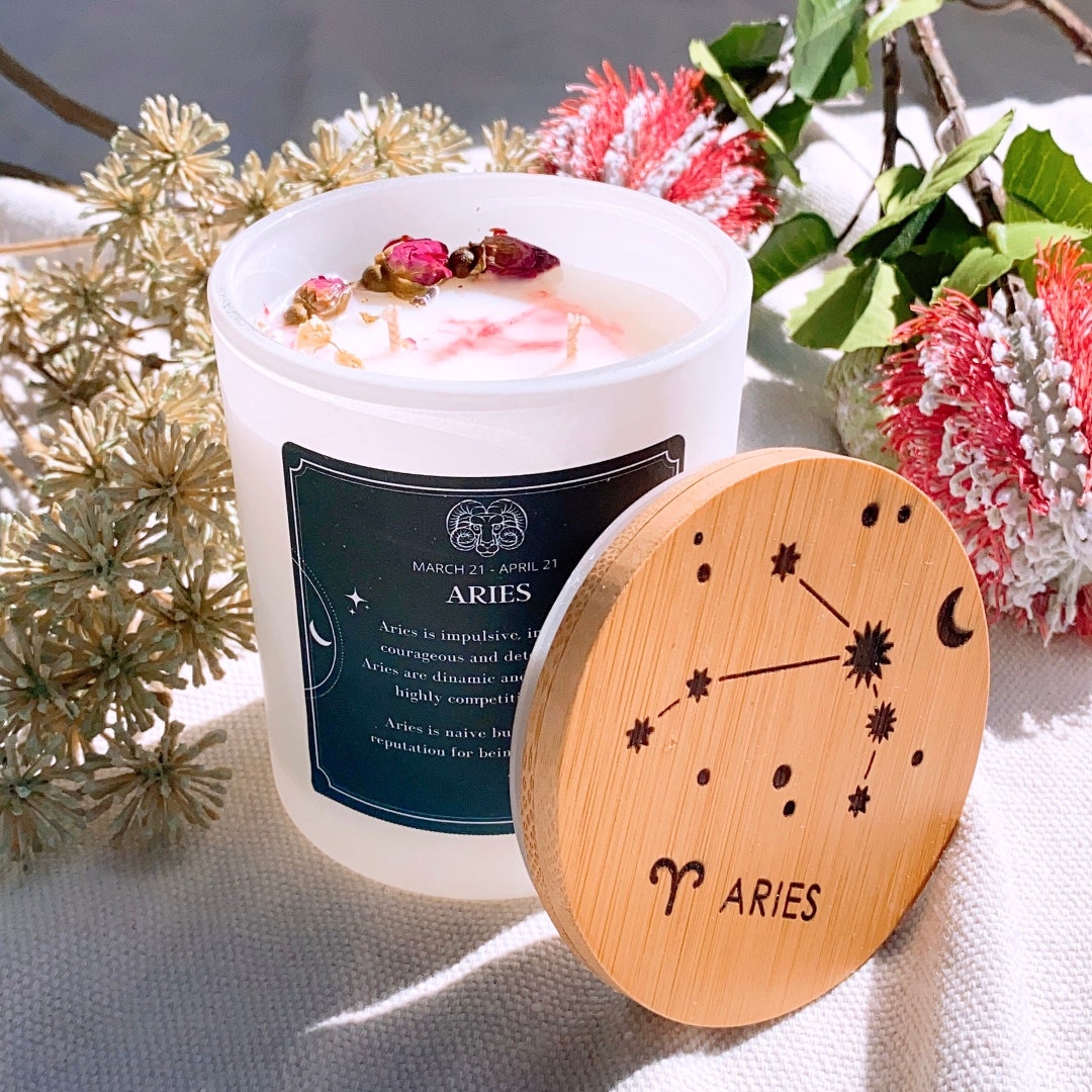 Star Signs Candle Zodiac Customized Candle Handmade Personalized Candles Gift for Birthday Etsy