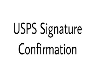 USPS Signature Confirmation