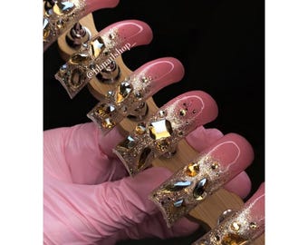 Gold Glitter Bling Set