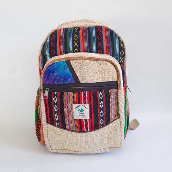 Festival hemp backpack main image 1