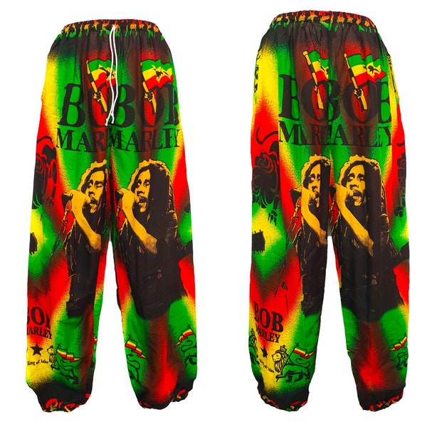 Bob Marley Pants - Elastic Cuffed & Baggy