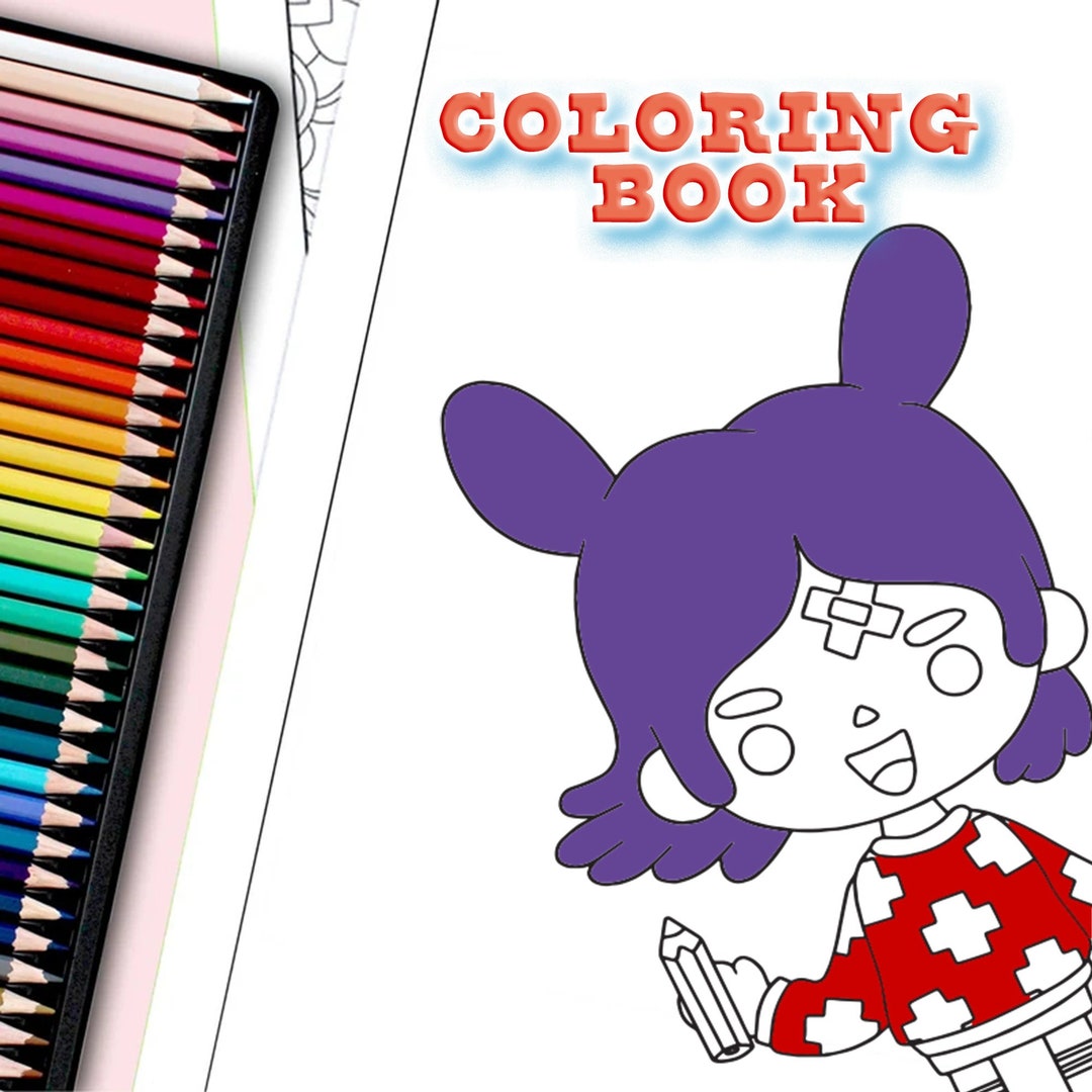 20 Toca Boca Coloring Pages for Kids, Best Gift for Girls, Best Gift
