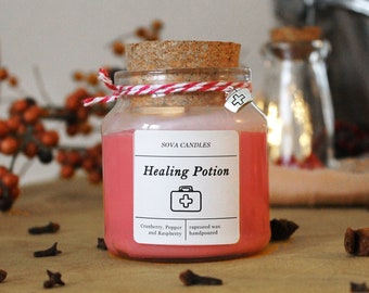 Healing Potion Health Potion Fantasy scented candle