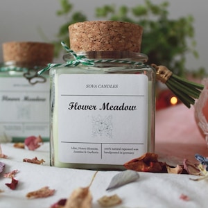 Flower Meadow Scented Candle - Flower Meadow Scented Candle