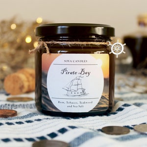 Pirate Cove Pirates of the Caribbean scented candle