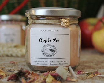 Apple Pie Scented Candle - Apple Pie Scented Candle - Apple Cinnamon Candle