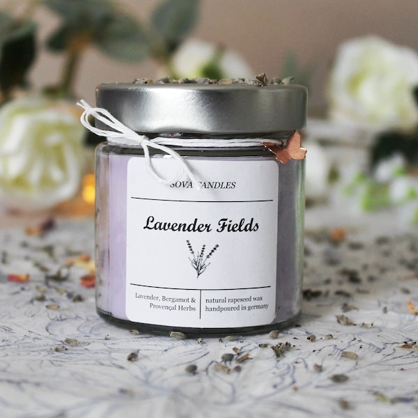 Lavendel Felder Duftkerze - Lavender Fields Scented Candle