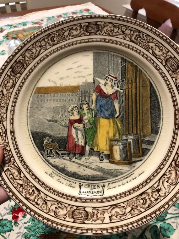 Cries of London Plate Etsy