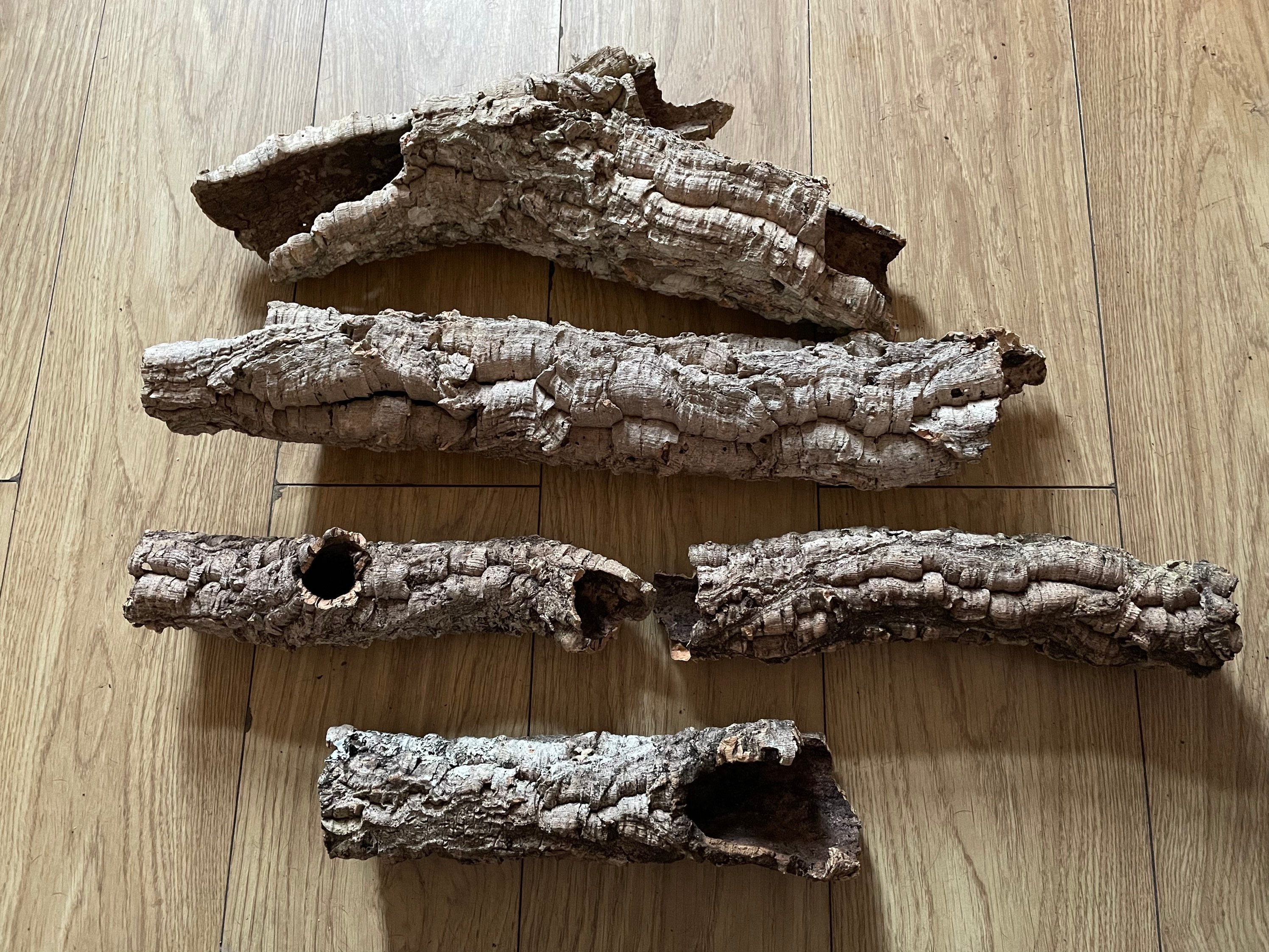 1 KG of Cork Bark Tubes Various Rats Reptiles Terrariums Small Etsy UK