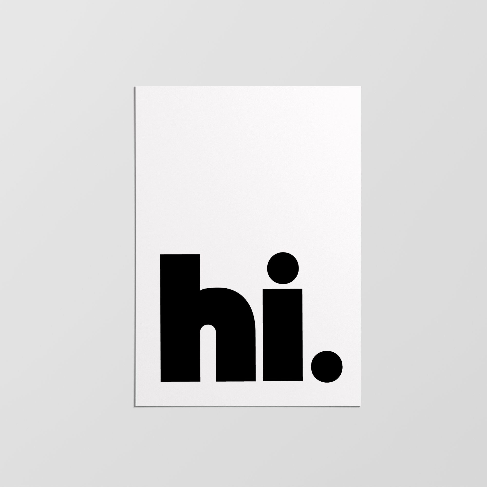 Salut L'affiche, L'impression Minimaliste, de Design Moderne, La Décoration Intérieure, L'art Mural,