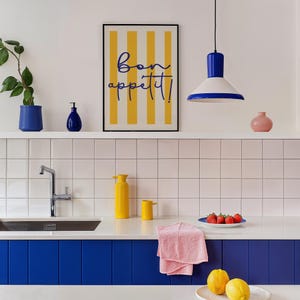Bon Appétit Wall Print, Kitchen Art, Minimalist Print, Modern Print, Home Decor, Wall Art Print, Dinning room Deco, Kitchen Wall Decor