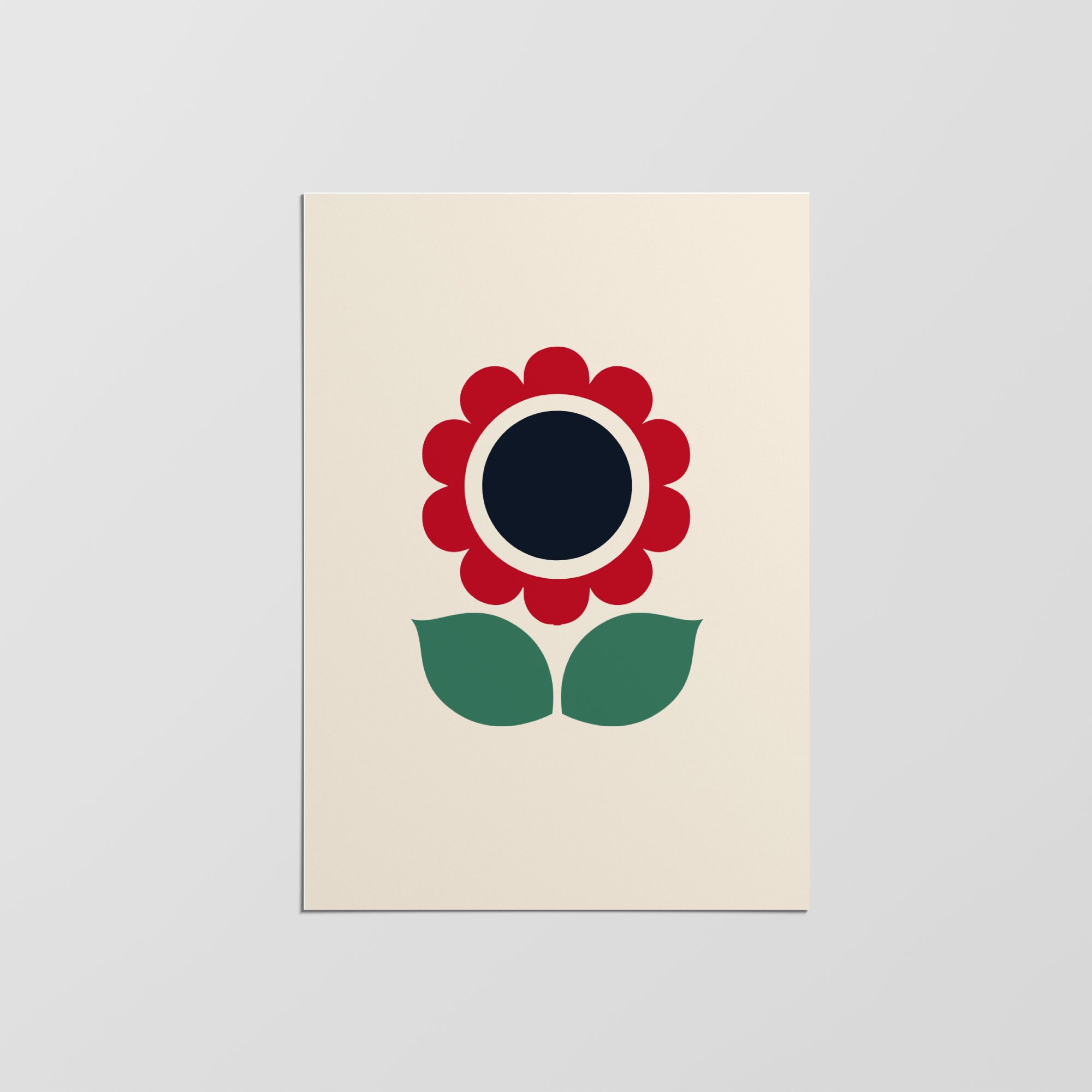 Impression d'art Mural de Fleurs, Impression Art Moderne, Décoration Intérieure, Mural, Impressions 