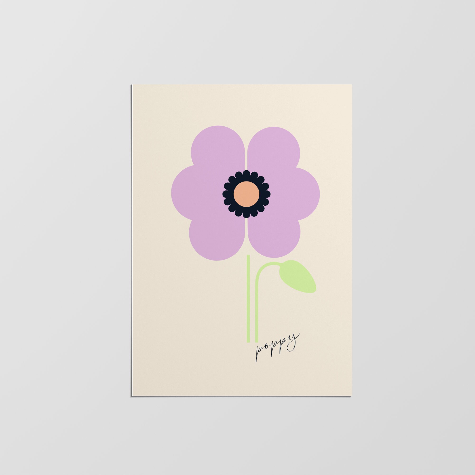 Impression d'art Mural de Fleurs, Impression Art Moderne, Décoration Intérieure, Mural, Impressions