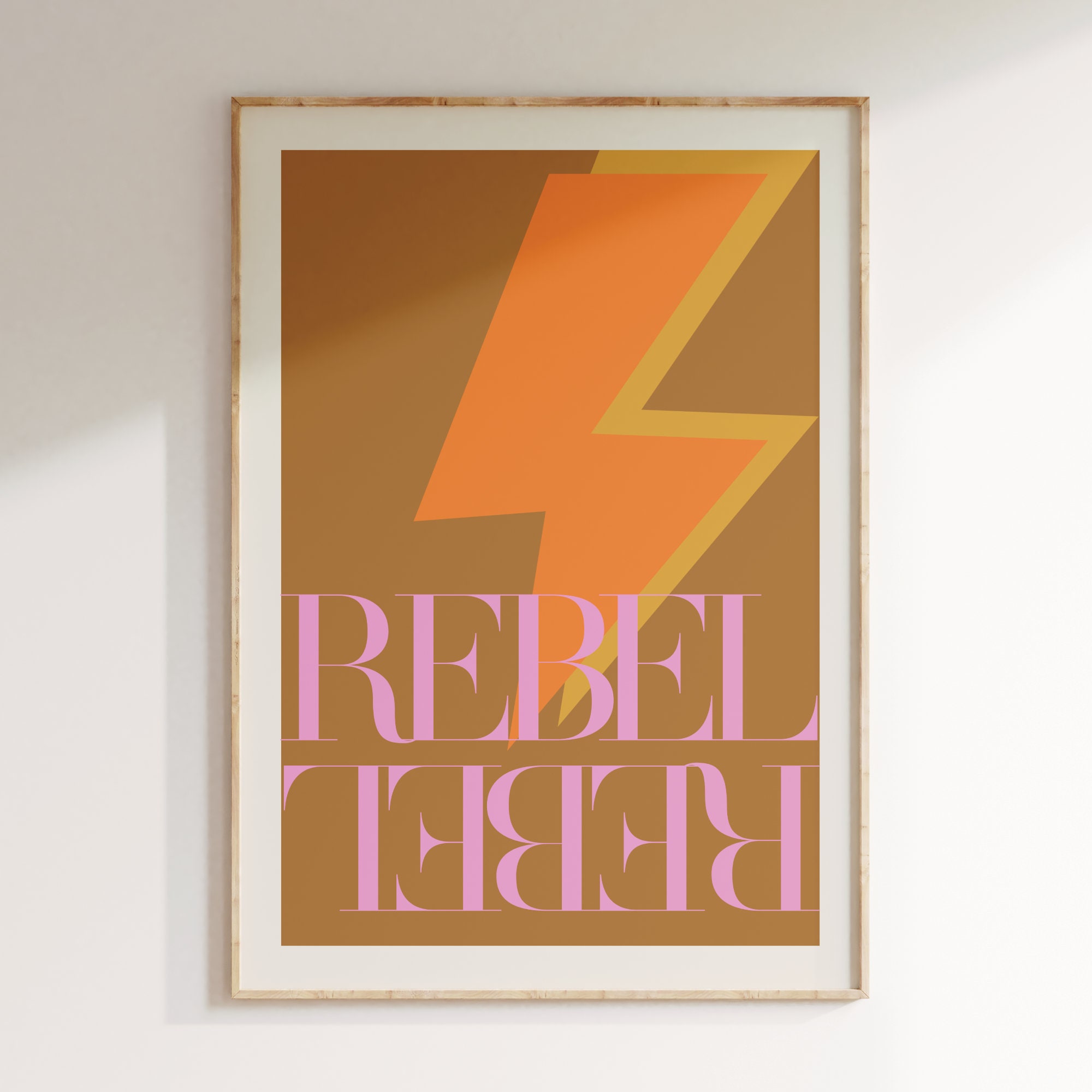 Inspired Music Print, Rebel Rebel Print, Song Print, Music