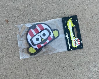Racer Frog Air Freshener // JDM Decor, Car Accessories, Sanrio Gift, Anime Air Freshener