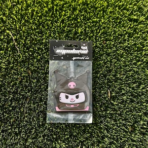 Racer Evil Bunny Air Freshener // JDM Decor, Car Accessories, Sanrio Gift, Anime Air Freshener