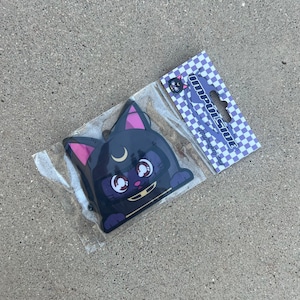 Luna Katze Lufterfrischer // JDM Decor, Autozubehör, Geschenk Sailor, Anime Lufterfrischer