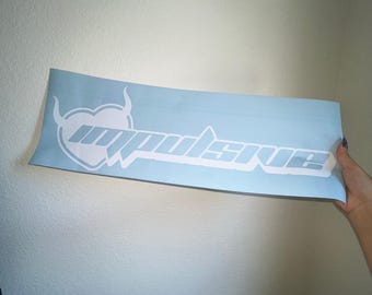 Speed Hunter Windshield Banner Vinyl Decal - Japanese Style Universal Fit Visor Decal