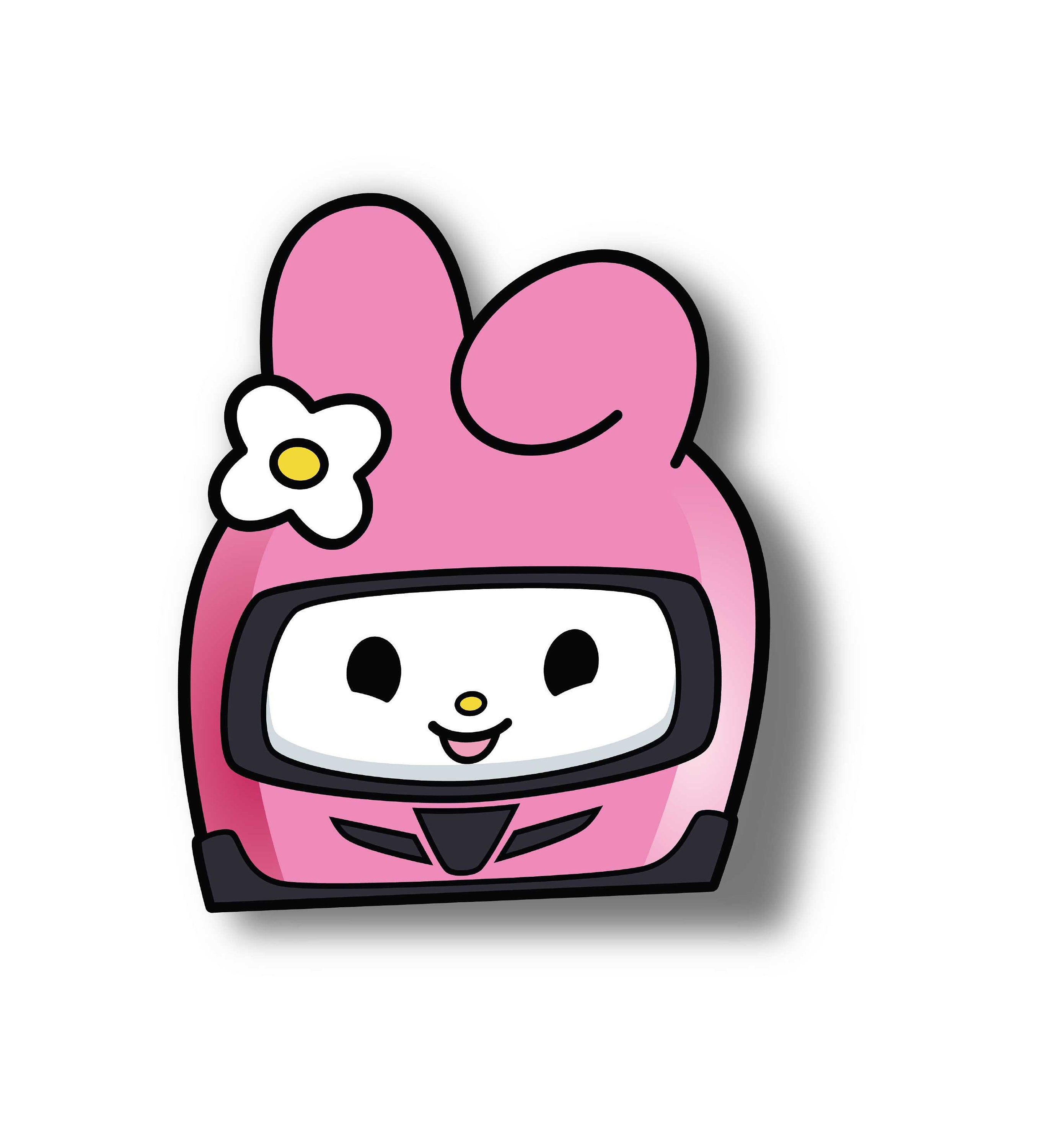 MY MELODY ANIME PEEKER STICKER SANRIO CAR STICKER