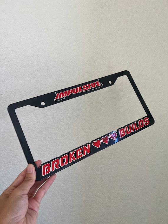 Buy License Plate Frames Anime Online In India  Etsy India