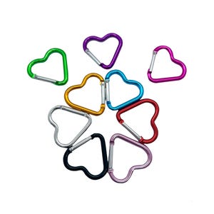 Heart Carabiner Key Chain