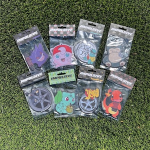 Monsters Air Freshener 9PC Pack // JDM Decor, Car Accessories, Poke Gift, Anime Air Freshener