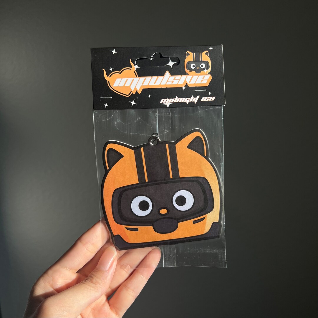 Racer Choco Cat Air Freshener // Anime Car Accessories,sanrio