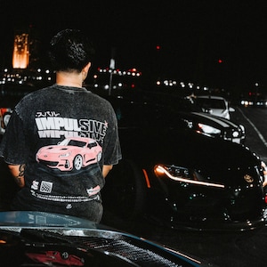 T-shirt Toyota GR86, T-shirt Toyota 86, T-shirt JDM, Vêtements streetwear 86, T-shirt de course Toyota, Cadeau pour passionné d'automobile