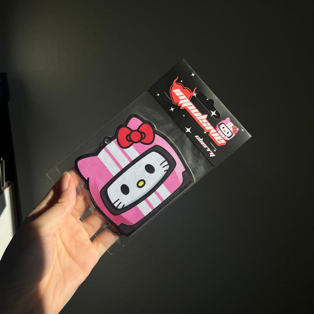 Racer Hello Kitty Air Freshener // Anime Car Accessories,sanrio ...
