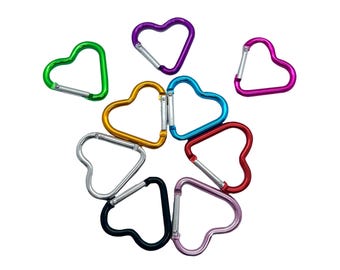 Heart Carabiner Key Chain