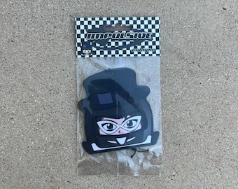 Tuxedo Racer Air Freshener // JDM Decor, Car Accessories, Sailor Gift, Anime Air Freshener