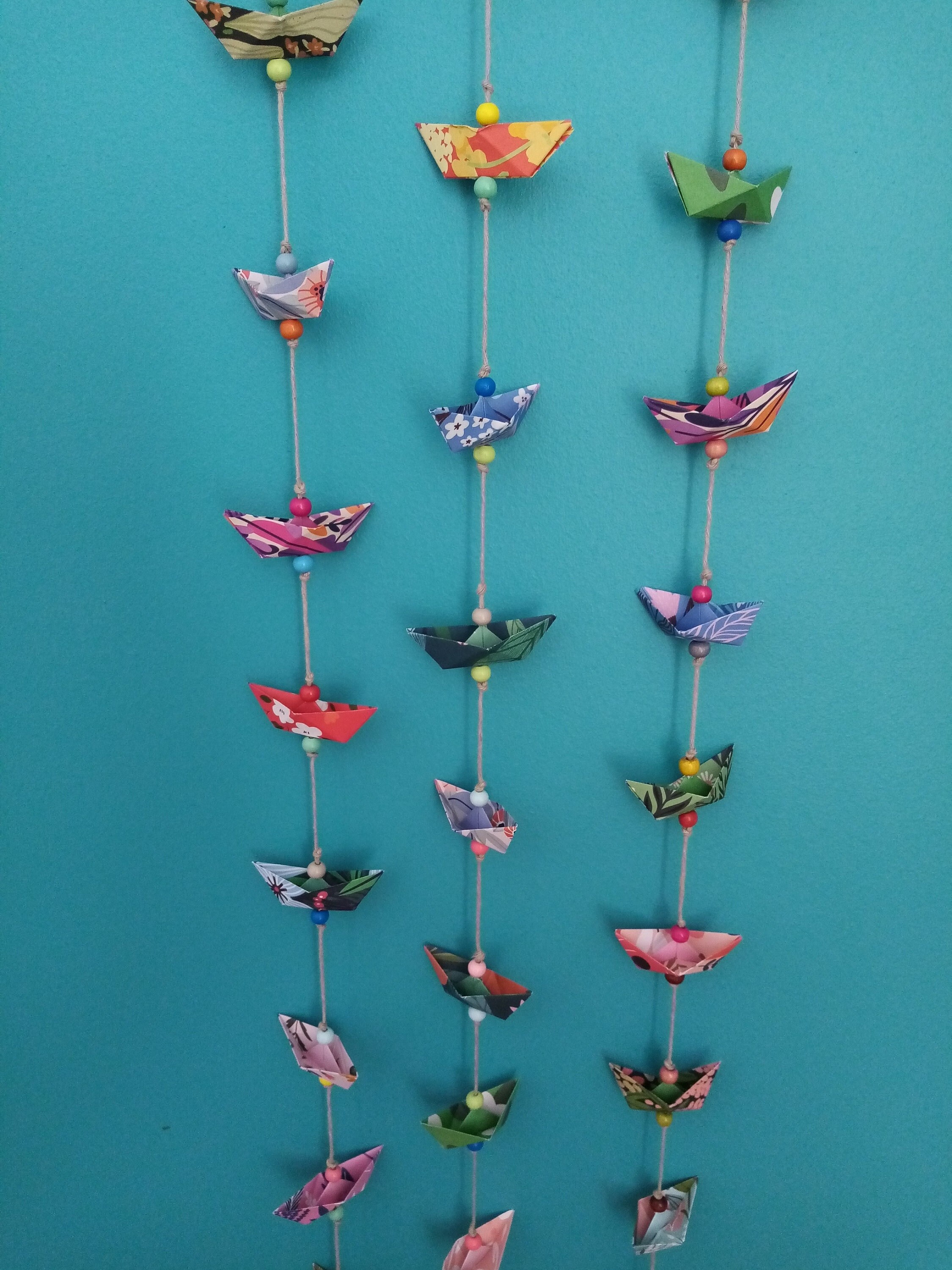 Guirlande Origami à Personnaliser