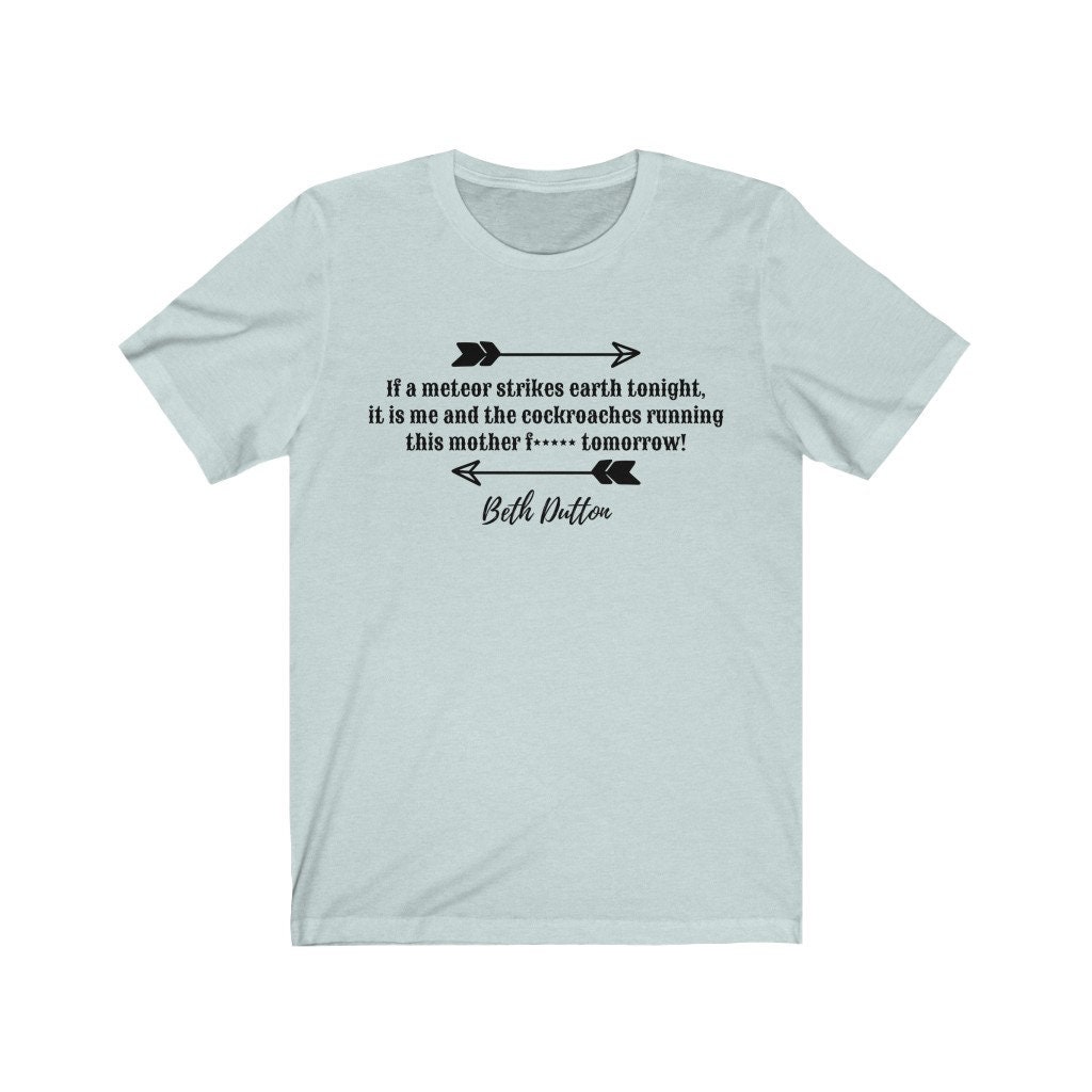 Beth Dutton Tshirt Yellowstone TV Series T-shirt - Etsy