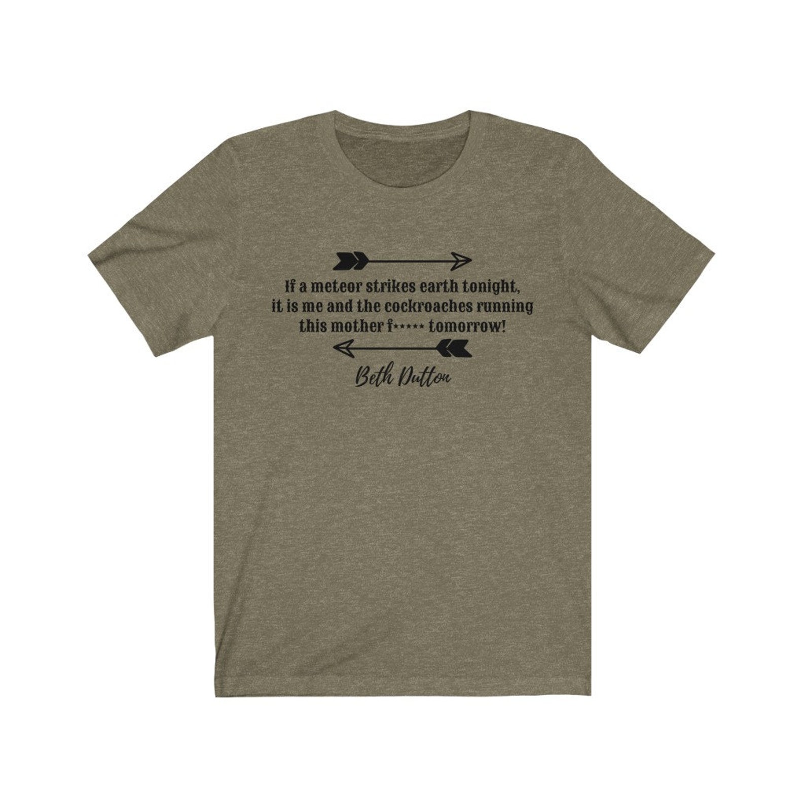 Beth Dutton Tshirt Yellowstone TV Series T-shirt - Etsy