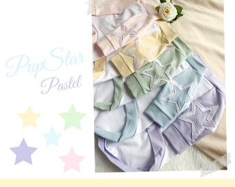 PupStar Pastels | blue, pink, yellow, green & purple