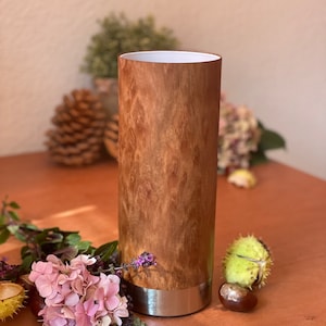 Table lamp floor lamp with real wood lampshade Touch