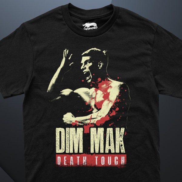 Bloodsport T-Shirt - Frank Dux, Van Damme, Dim Mak - 80's Martial Arts Movie - Hoge kwaliteit katoen